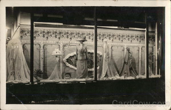 Easter Department Store Window Display - Large Hats