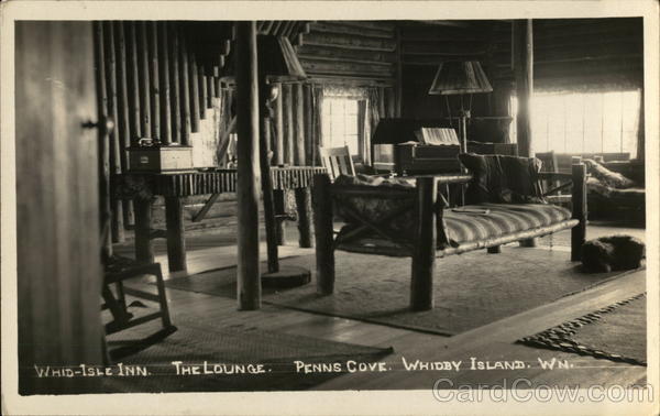 The Lounge - Whid-Isle Inn, Whidbey Island Coupeville Washington