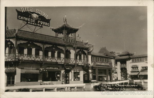 New Chinatown Los Angeles California