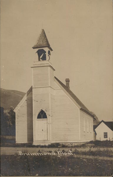 View of Church Drummond Montana