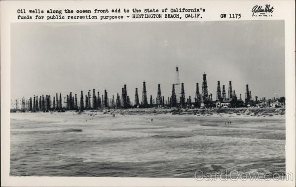 Oil Wells Huntington Beach California