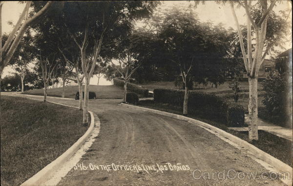 On the Oiffcers Line Los Banos California