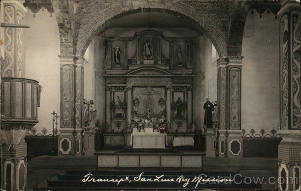 Transept, San Luis Rey Mission California