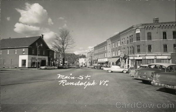 Main Street Randolph Vermont