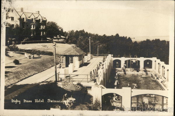 Digby Pines Hotel - Swimming Pool NS Canada Nova Scotia