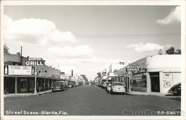 Street Scene Starke Florida
