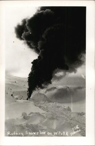 Rotary Snowplow on WP & YR Railroad (Scenic)