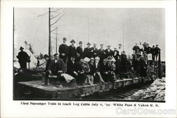 Passenger Train Skagway Alaska