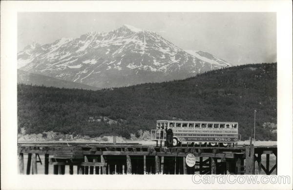 Skagway Streetcar Tour Advertising Alaska