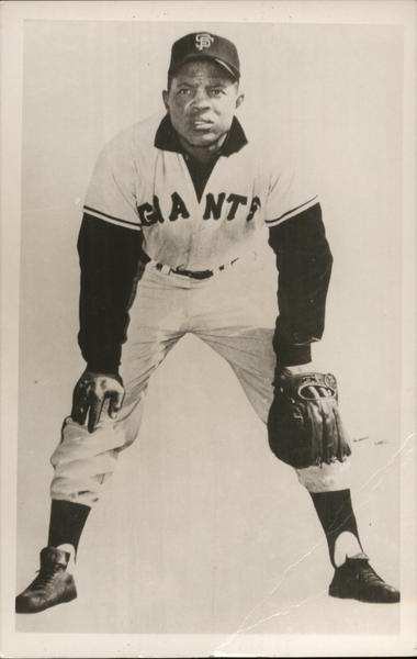 Willie Mays of the San Francisco Giants in Uniform