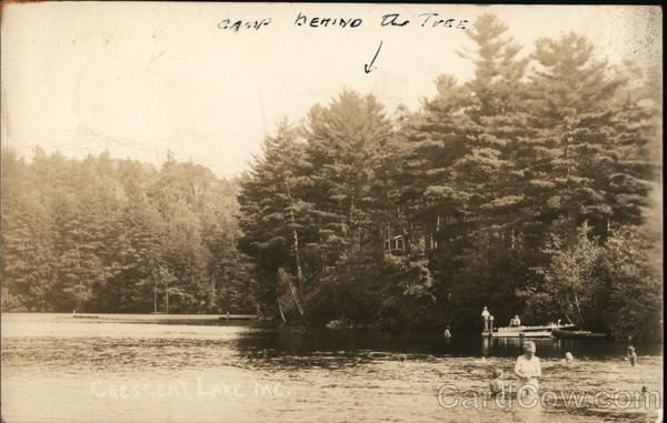 Camp on Crescent Lake Maine
