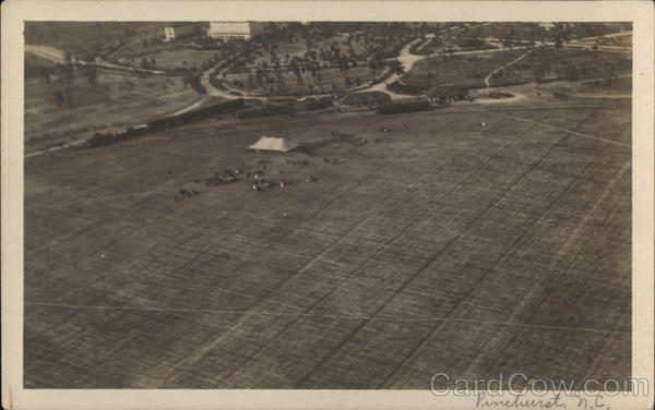 Aerial View Pinehurst North Carolina