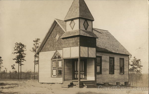 Church and Grounds Southern Pines North Carolina