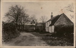 Rural Road Garstang, England Lancashire Postcard Postcard Postcard