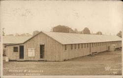 Company B Barracks, Madison Barracks Postcard