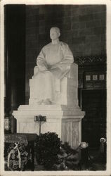 Large Statue Postcard