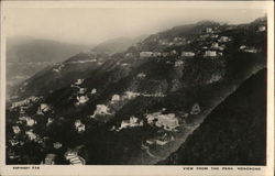 View from te Peak Hong Kong China Postcard Postcard Postcard