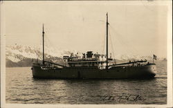U.S.S. North Star in Alaska Ships Postcard Postcard Postcard