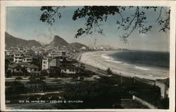 Leblon and Ipanema Postcard