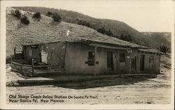 Old Stage Coach Relay Station Santa Fe, NM Postcard Postcard Postcard