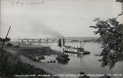 Lock and Dam 12 Postcard