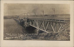 New Connecticut River Highway Bridge Lyme Old Saybrook, CT Postcard Postcard Postcard