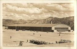 Regimental Drill Hall - Farragut Naval Training Station Postcard
