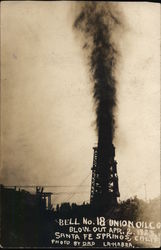 Bell No. 18 Union Oil Company Santa Fe Springs, CA Postcard Postcard Postcard