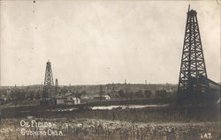 Oil Fields Postcard