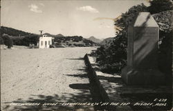 Continental Divide, Elevation 6030' a the Top Bisbee, AZ Postcard Postcard Postcard