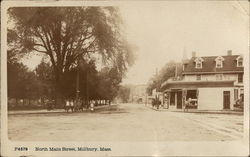 North Main Street Millbury, MA Postcard Postcard Postcard