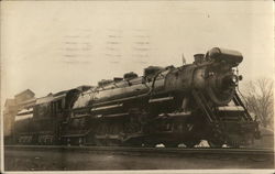 Train Engine Postcard