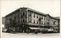 Monte Vista Hotel, Hav-a-Tampa cigar truck Big Stone Gap, VA Postcard Postcard Postcard