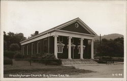 Presbyterian Church Big Stone Gap, VA Postcard Postcard Postcard