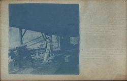 Lumber Mill Cyanotypes Postcard Postcard Postcard