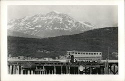 Skagway Streetcar Tour Advertising Postcard