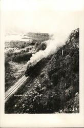 Skagway Railway Postcard