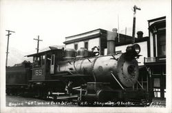 Engine "69" White Pass & Yukon R.R. Postcard