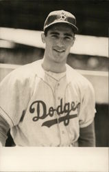 Sandy Koufax, Brooklyn Dodgers Postcard