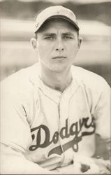 Gil Hodges, Dodgers Postcard