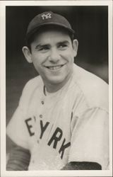 Yogi Berra, New York Yankees Postcard