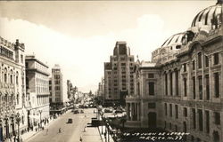 Avenida San Juan de Letran Mexico City, Mexico Postcard Postcard Postcard