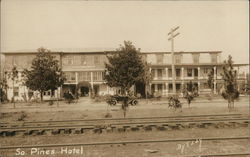 Southern Pines Hotel North Carolina Postcard Postcard Postcard