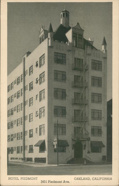 Hotel Piedmont Oakland California