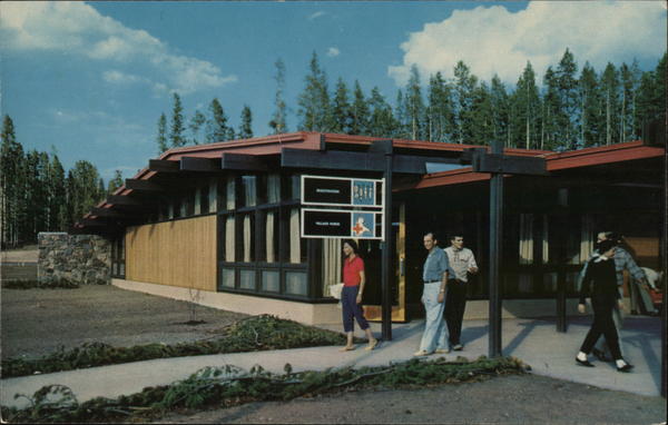 Canyon Lodge Administration Building in Canyon Village Yellowstone National Park Wyoming