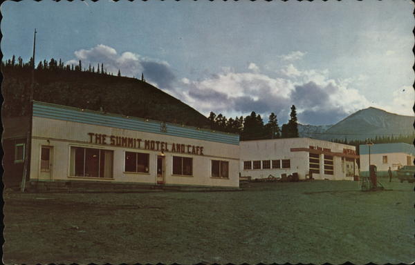 The Summit Motel and Cafe Farmington BC Canada British Columbia
