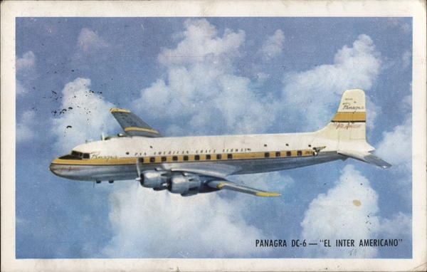 Pan American-Grace Airways - Panagra DC-6 Aircraft
