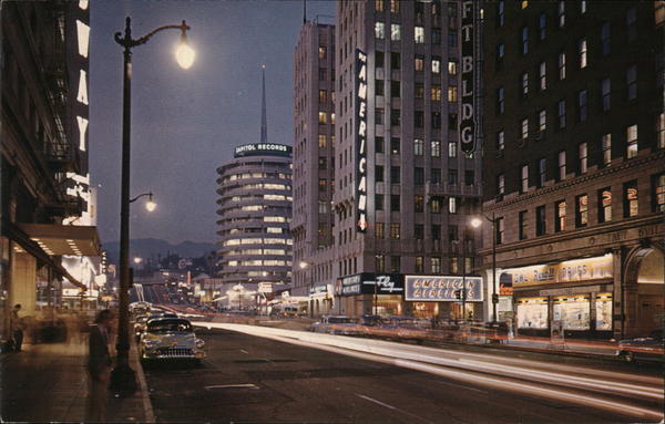 Hollywood and Vine California
