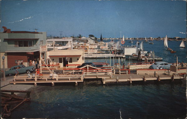 Ferry Landing on South Bay Front Balboa Island California