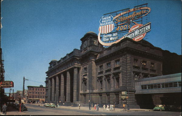 Chicago and Northwestern Station Illinois